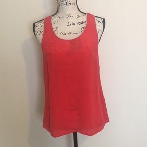 Anthropologie Sheer Tank Top